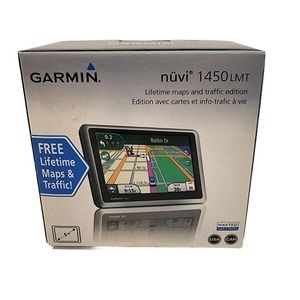 Garmin nüvi 1450LMT Car GPS Navigation Map Touchscreen Auto Mountable